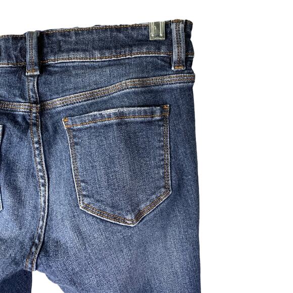 NYDJ Jeans Womens 2 Blue Denim Dark Wash Cotton Billie Mini Boot Cut Mid-Rise - Picture 5 of 9